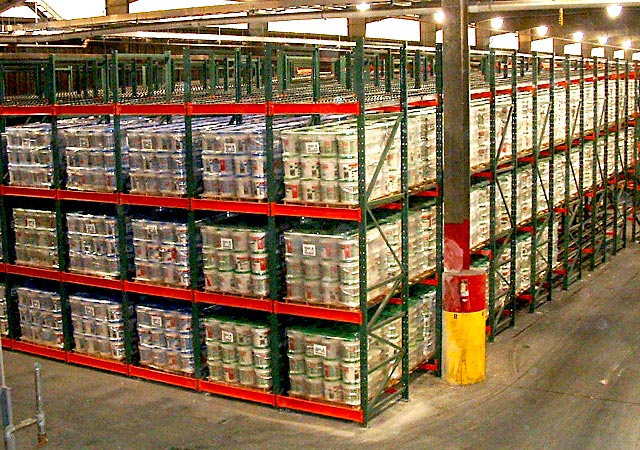 Pallet Flow Rack storage system — product reference photo